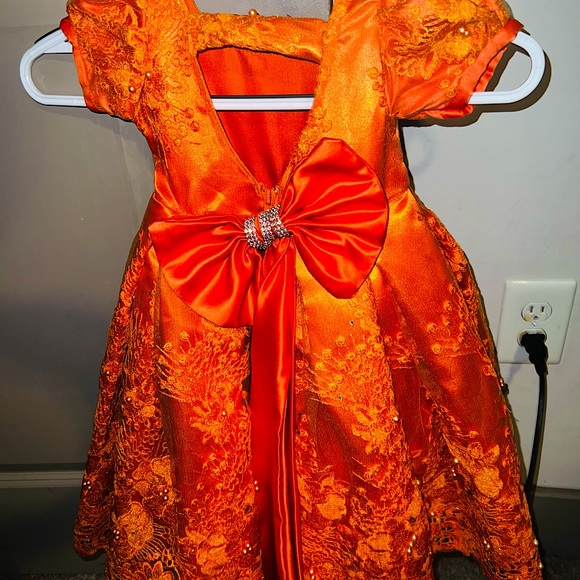 open lace back dress Skylar Lux Princess Dress | Handmade Couture Girls Gown